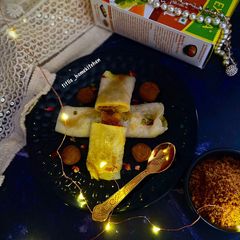 A picture of Nutrela Patishapta Pithe.