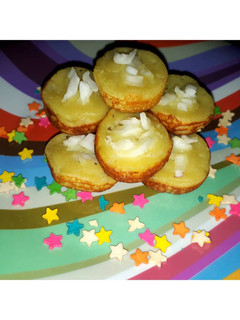 Foto resep Kue Lumpur kentang topping kelapa muda