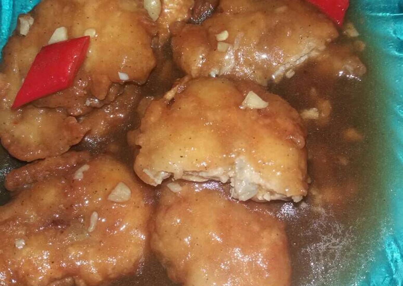 Resep Hidangan Menu buka puasa - ikan goreng tepung saus teriyaki Ala
Koki