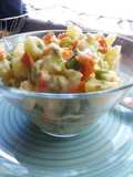 Papas mayo con tronquitos de espárragos
