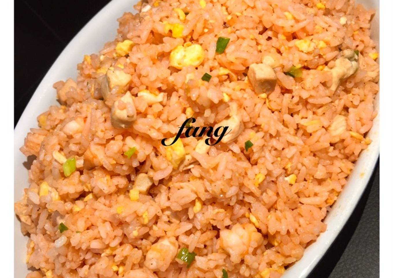 Nasi Goreng Merah (Nasi Goreng Oriental)