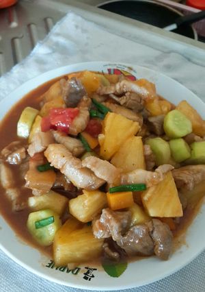 รูปของ ผัดเปรี้ยวหวานหมู