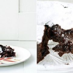 A picture of Swedish chocolate cake.