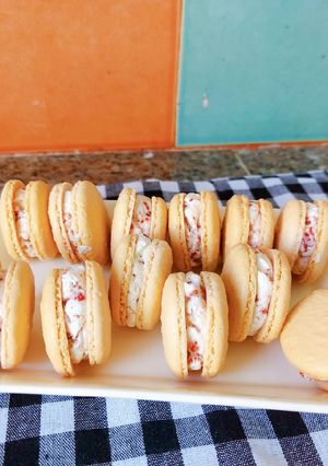 รูปของ Macaron หม้ออบลมร้อน อยากทำมาการองไหม!! ไข่ขาวแค่1ฟอง