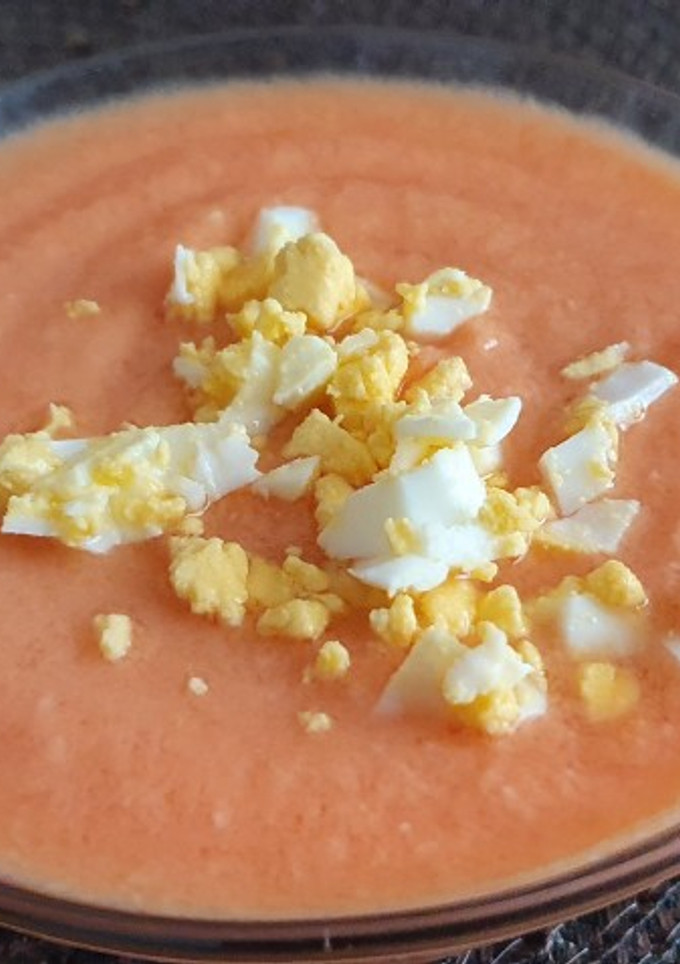 Una foto de Salmorejo