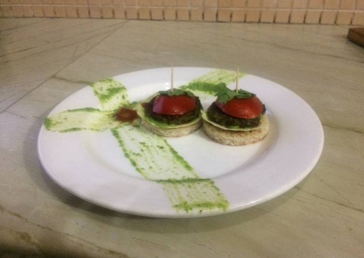 Steps to Prepare Quick Palak kababs