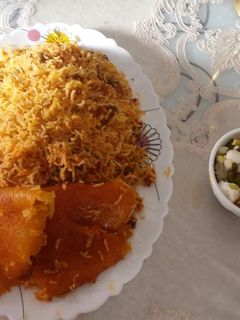 عکسی از دستور لوبیا پلو 😋😋