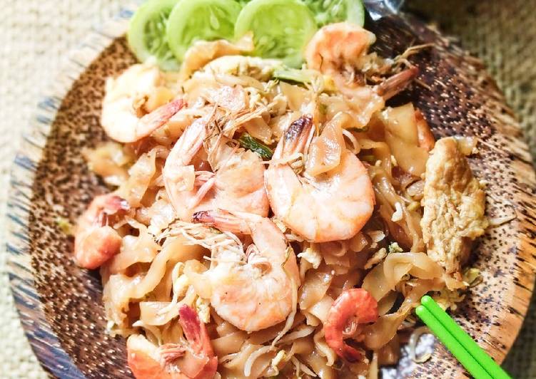 Cara Gampang Membuat Kwetiauw Goreng Pedes🍜 Sederhana