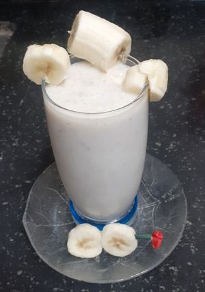A picture of Easy Korean banana milk.