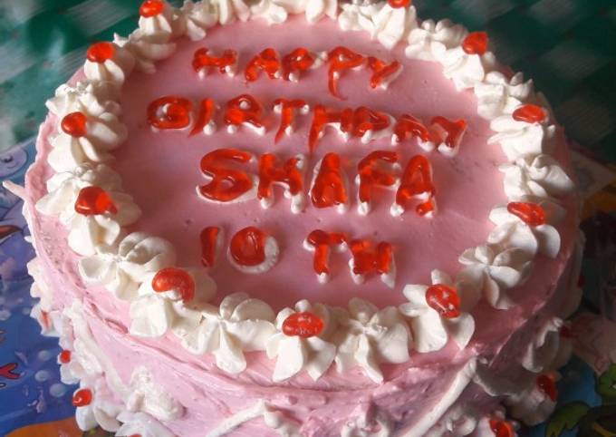 Cara Gampang Menyiapkan Kue ultah, Enak Banget