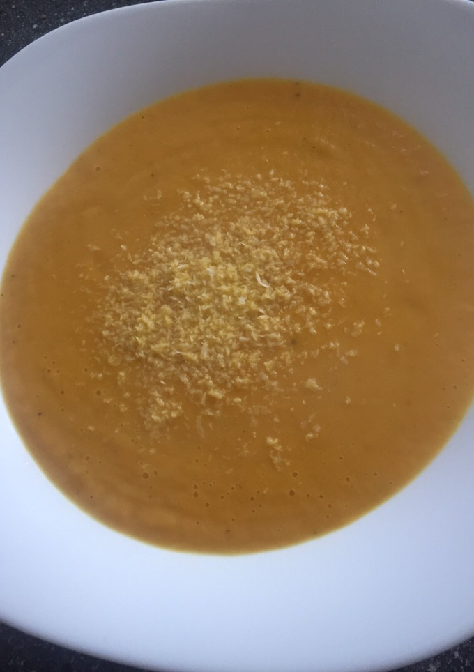 Una foto de Crema de zanahorias