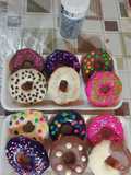 Donas multicolores