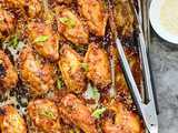 vinegar soy wings