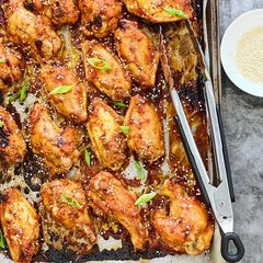 A picture of Baked Korean Chicken Wings.