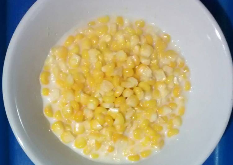 Jagung siram susu