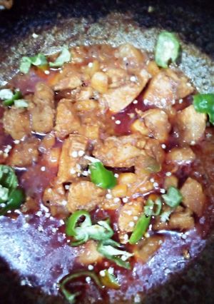 A picture of Charsi chicken.
