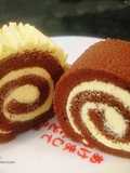 Chocolate Roll with French Buttercream