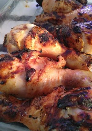 Une photo de Pilon de poulet au barbecue