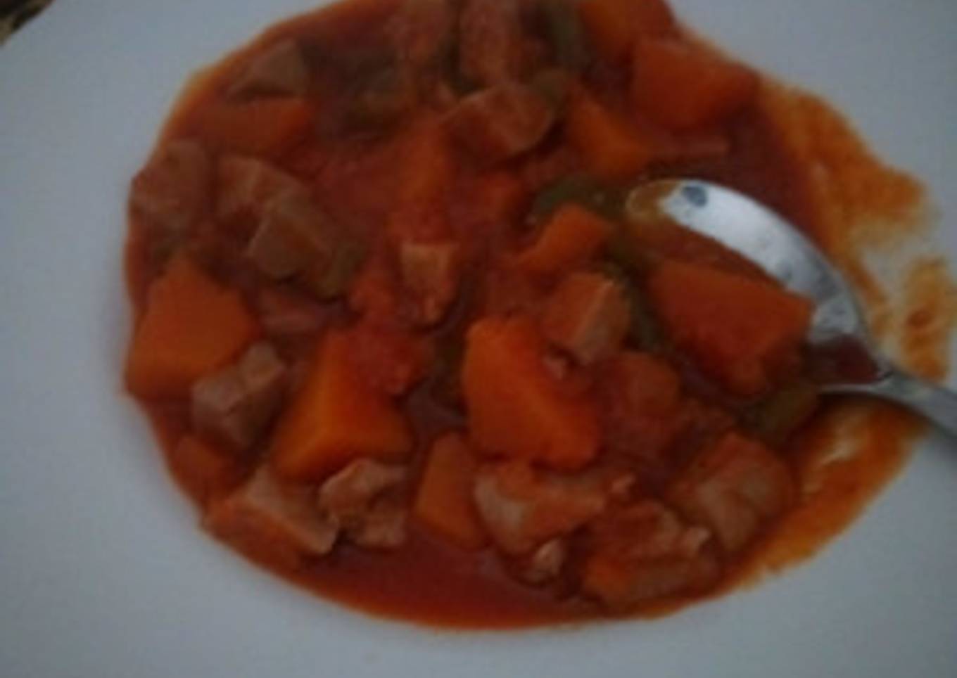 Marmitako con calabaza