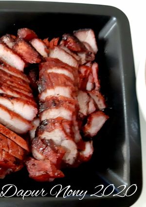 Foto resep Charsiu aka Chinese Barbeque Pork aka Babi Panggang Merah