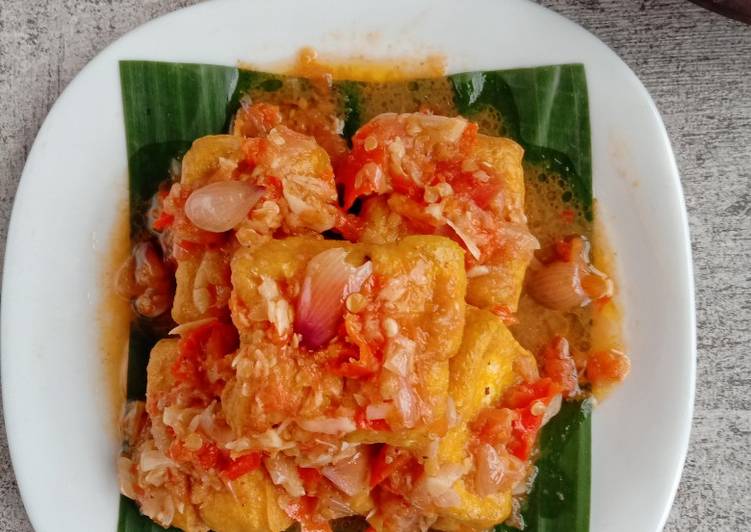 Resep Cobek tahu Anti Gagal