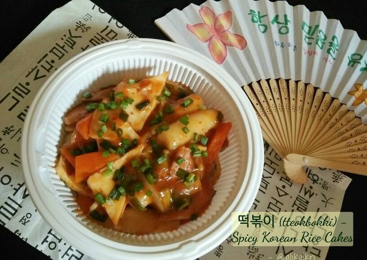 Tteokbokki (떡볶이) - Spicy Korean Rice Cakes - versi KW5? 😁