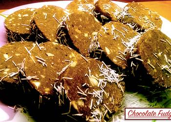 Easy Recipe Biscuit Chocolate Fudge Delicious Steady