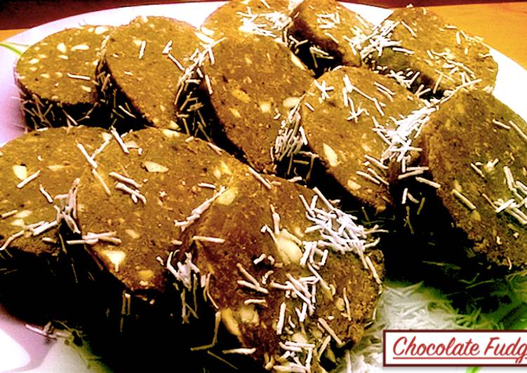 Biscuit Chocolate Fudge Biscuit Chocolate Fudge