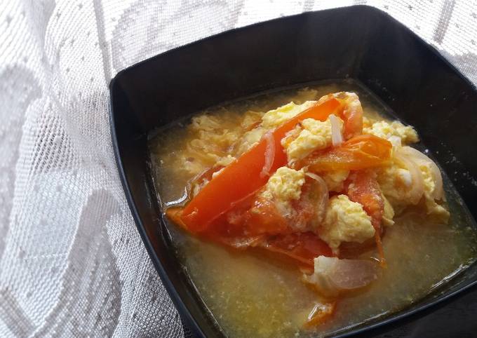 Resep Sup Tomat Telur Simpel Yang Maknyuss