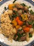 Pork Stew with Rutabaga