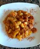 Guiso "de invierno" con lentejas peladas. #globalcookpadgames2024