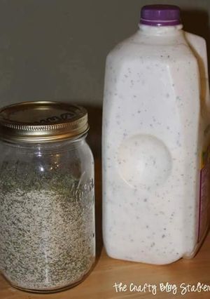 A picture of Home Made Ranch Recipe.