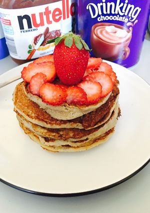 A picture of 2 Ingredient banana pancakes.