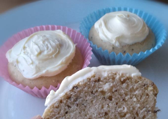 Recipe of Quick Vickys Lemon & Chia Seed Cupcakes