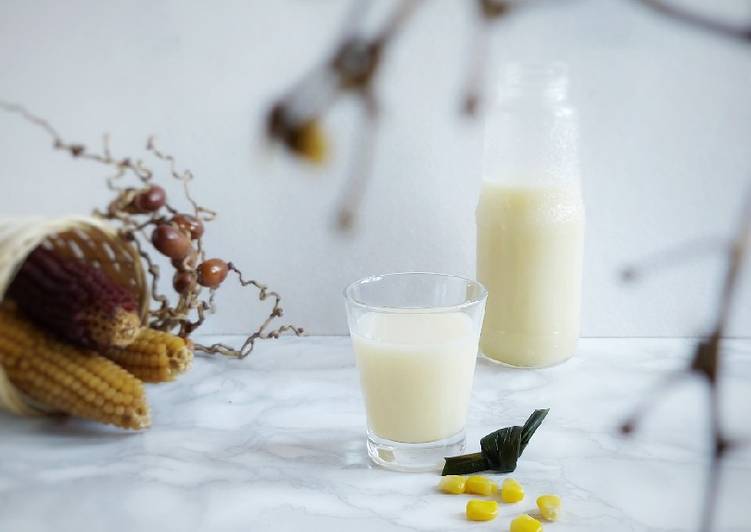 Sweet Corn Milk || Susu Jagung || Latte di Mais Dolce