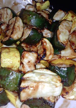 A picture of Grilled Squash.
