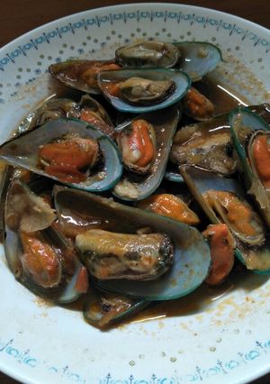 Foto resep Kerang hijau asam manis pedas