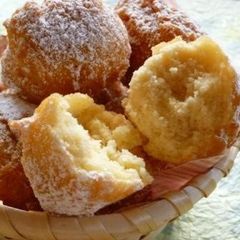A picture of Healthy Tofu Rice Flour Doughnut Holes.