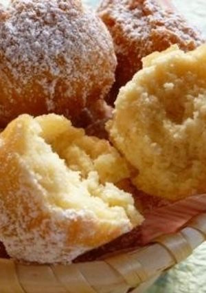 A picture of Healthy Tofu Rice Flour Doughnut Holes.