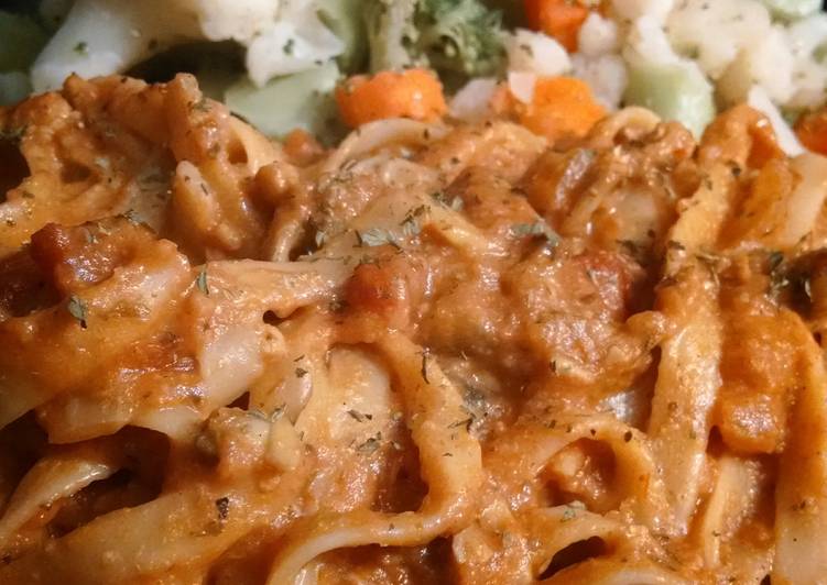 Breaded clams in tomato sauce Breaded clams in tomato sauce