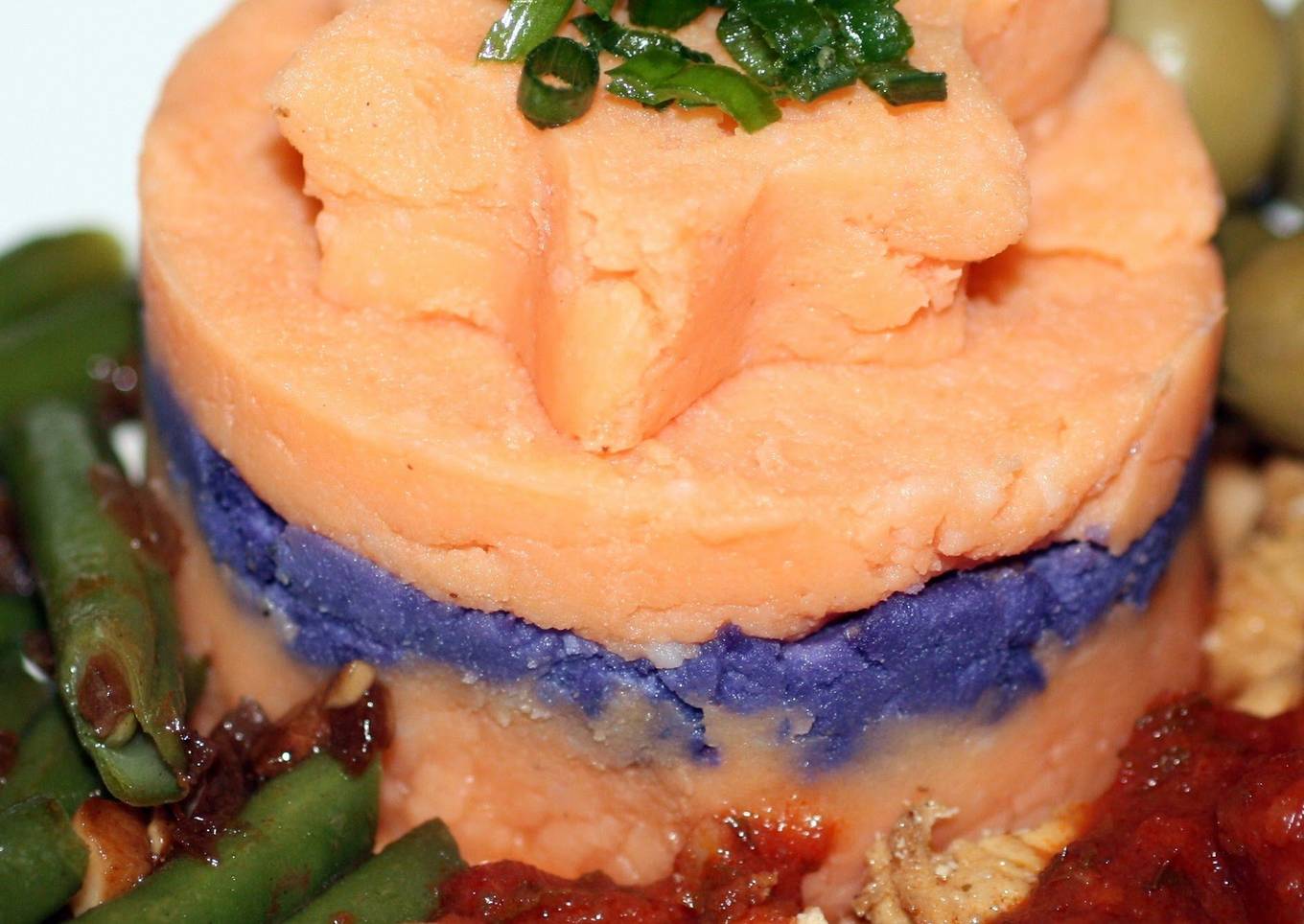 Sig's Sweet and Purple Mash Potatoes.