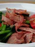 Spinach And Ham Stir Fry