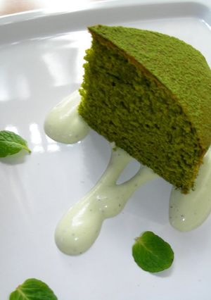 A picture of Easy Bitter Matcha Gateau au Chocolat.