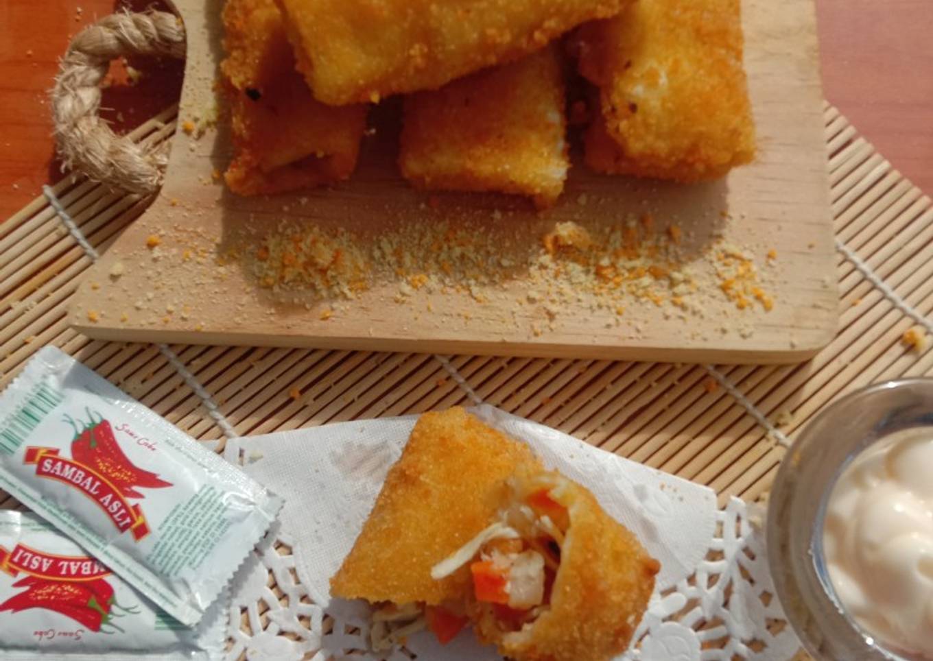 Risoles isi sayur dan ayam