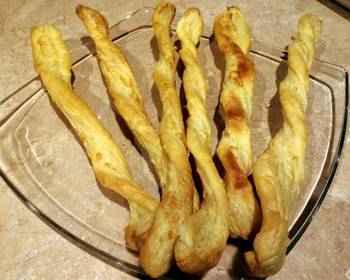 Easy Making Recipe Pastry cheese straws Home Style