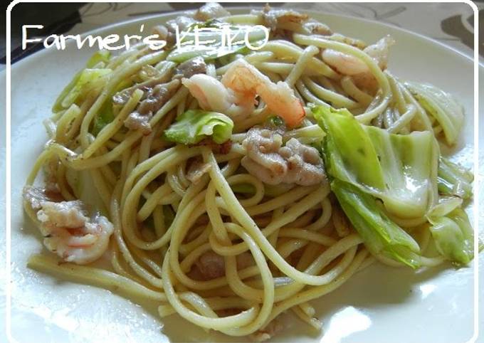 [Farmer's Recipe] Salt-Flavored Yakisoba