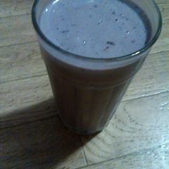 A picture of Blackberry milkshake.
