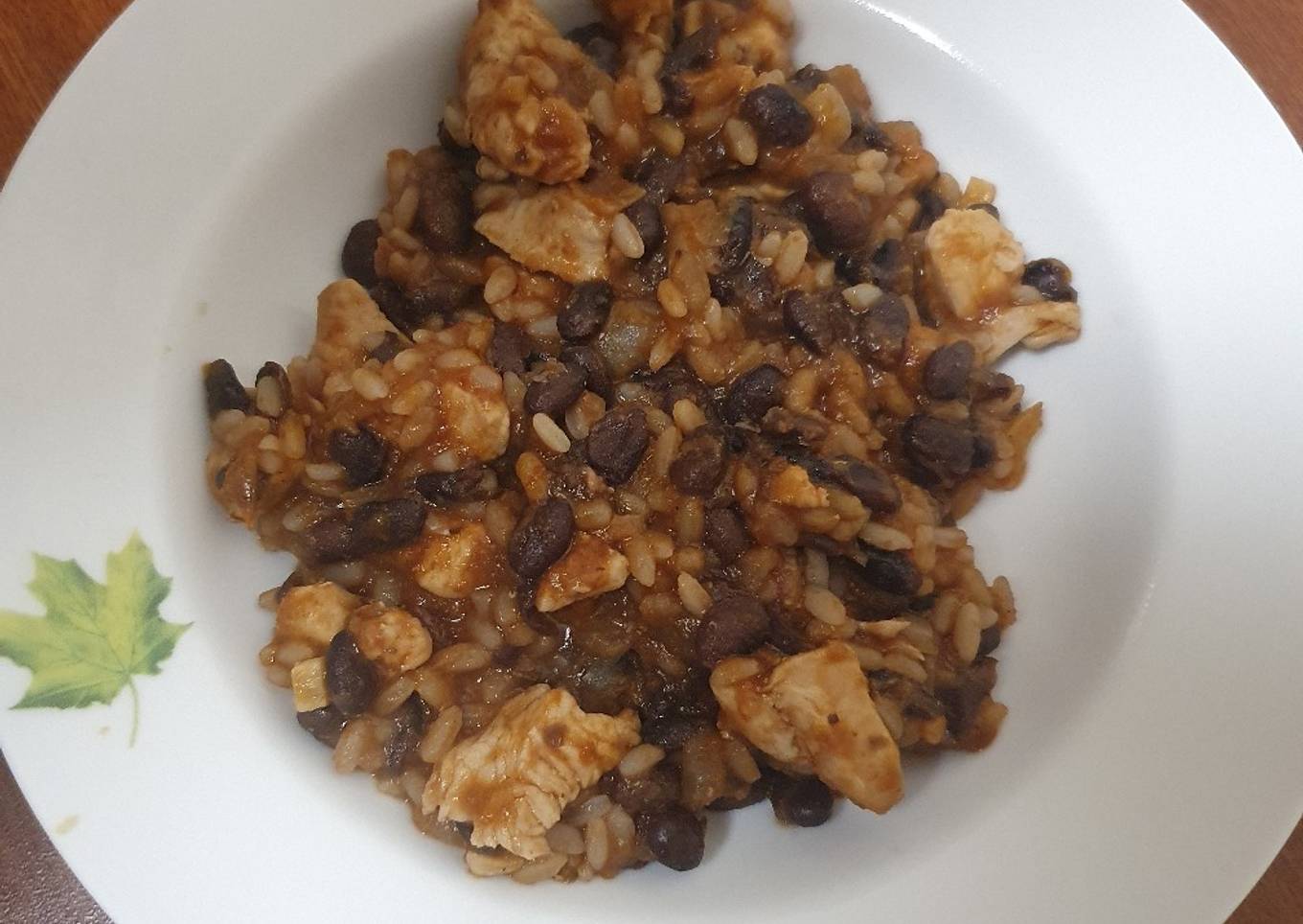 Guiso de burrito de pollo