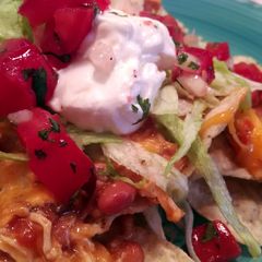 A picture of Nacho Chicken Casserole.