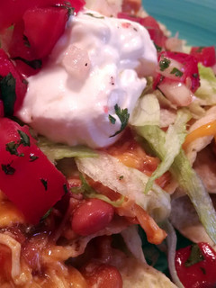 A picture of Nacho Chicken Casserole.